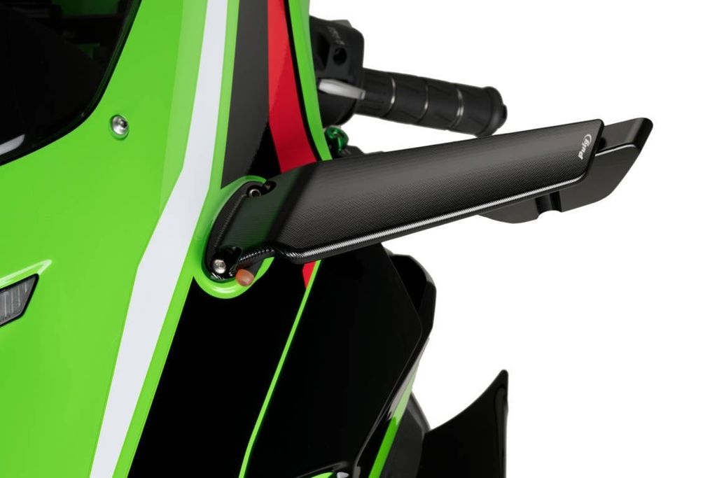 Kuipspiegel links model Aileron zwart Puig Kawasaki ZX6-R